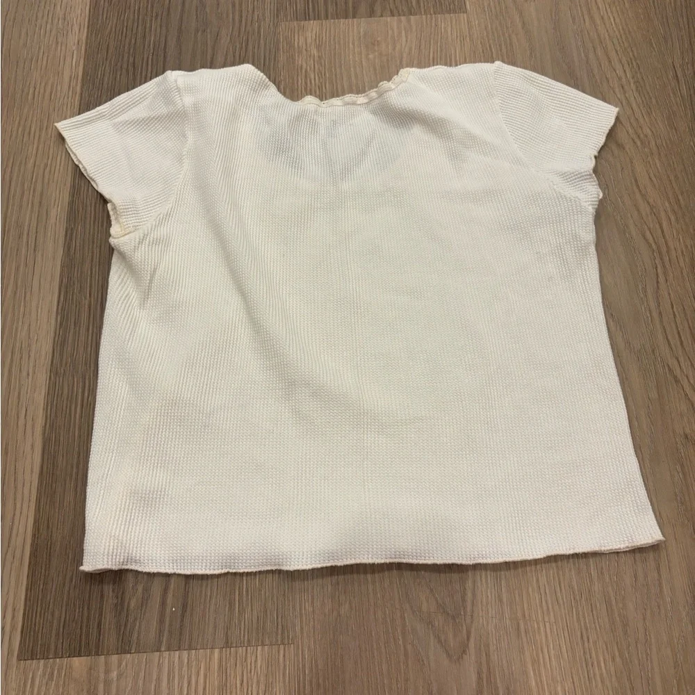 BRANDY MELVILLE WAFFLE‎ TEE
